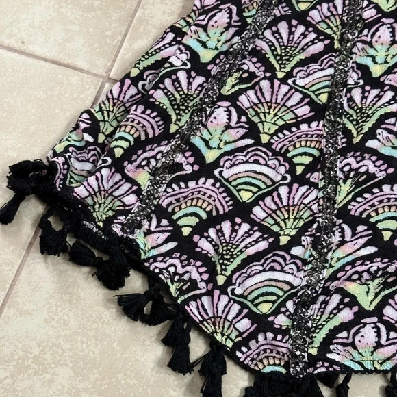 Justice Kids Print Sleeveless Girls top size 6/7 - Picture 2 of 7